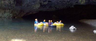 belize cave tubing group